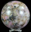 Polished Cobaltoan Calcite Sphere - Congo #63905-1